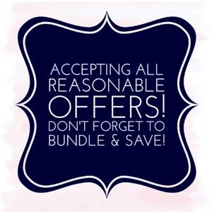 Make me a reasonable offer
